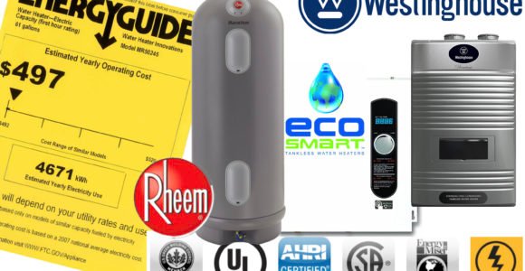 Energy Factor Energy Guide Water Heaters